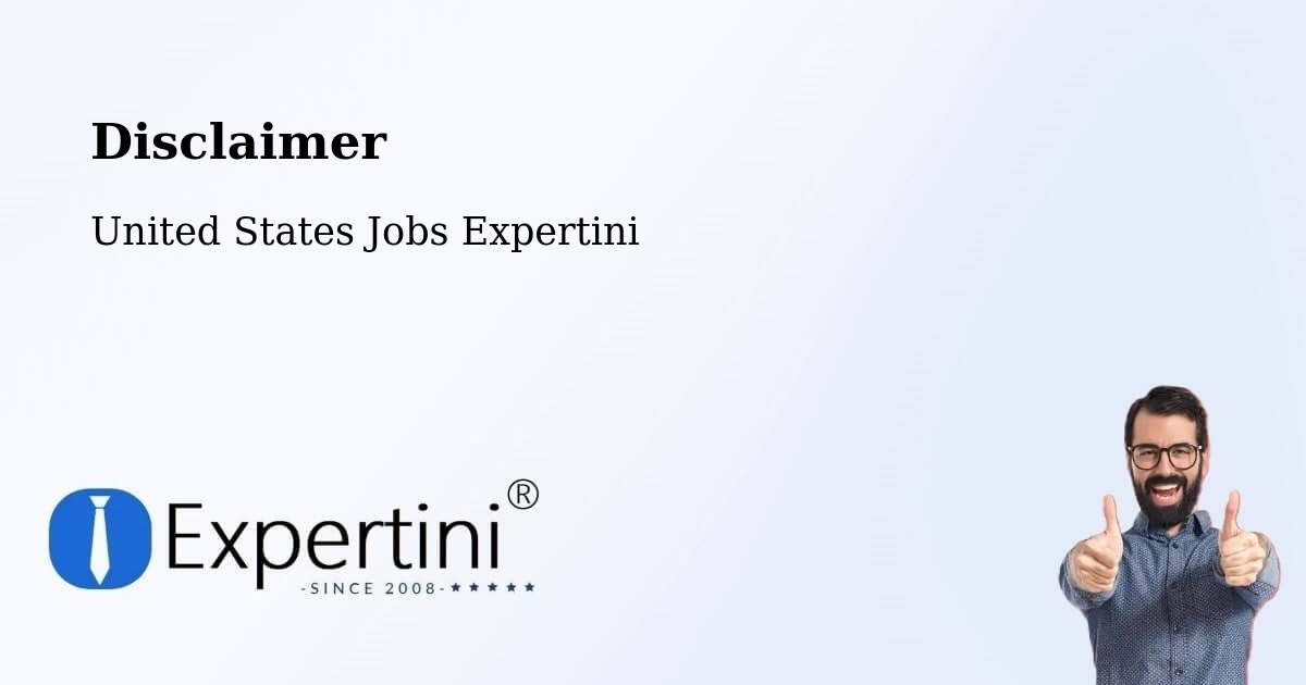 Disclaimer – Raytown - United States Jobs Expertini